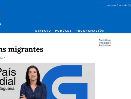 Cancións migrantes - Podcast da RG - CRTVG