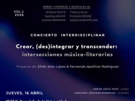 Cartelería Concierto Interdisciplinar Paraninfo conv 0